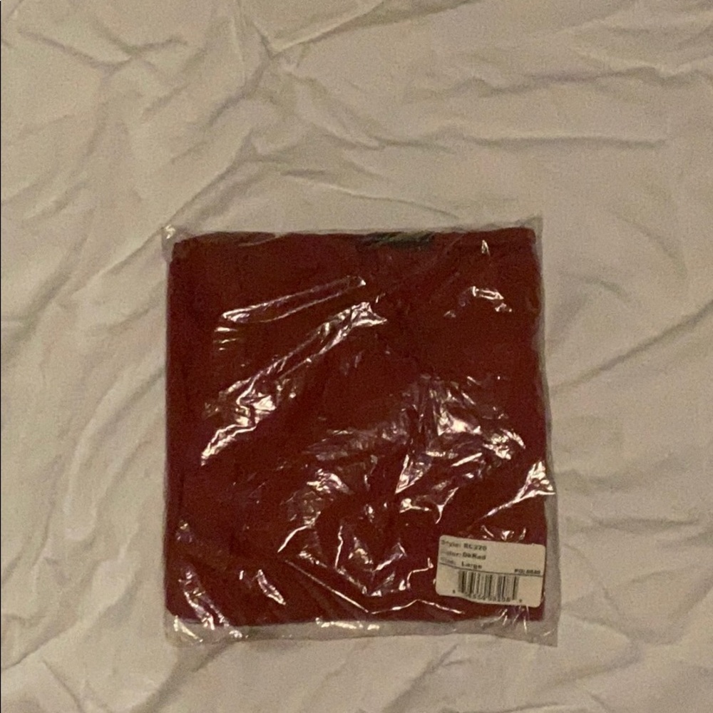 Dark Red Hoodie with shoulder cut out